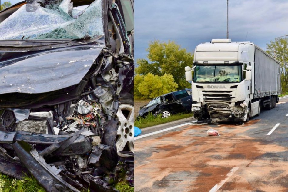 Ilustračný obrázok k článku Auto po zrážke odhodilo priamo pod KAMIÓN: Pri nehode vyhasol život POLICAJTA