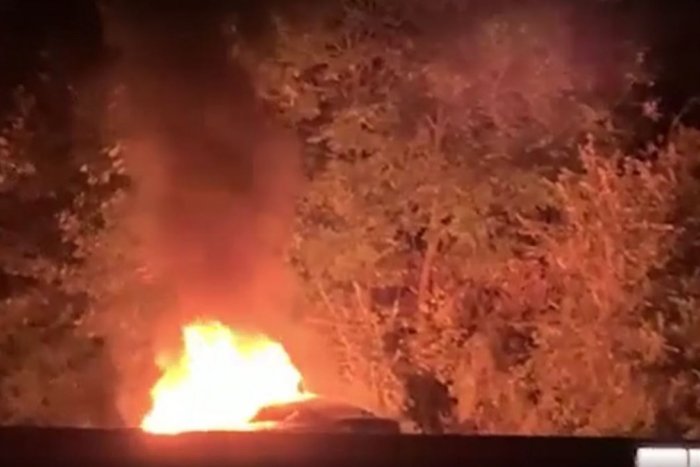 Ilustračný obrázok k článku Auto v plameňoch! Na diaľnici pred Trnavou vypukol požiar, VIDEO