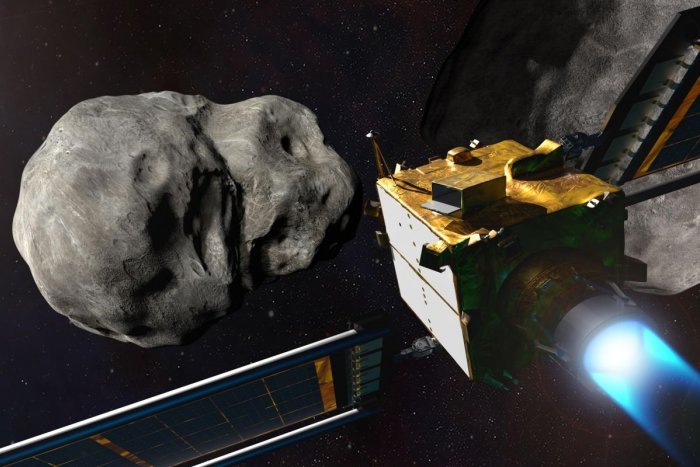 Ilustračný obrázok k článku Prelomový úspech: Sonde NASA sa podarilo ZMENIŤ dráhu asteroidu!