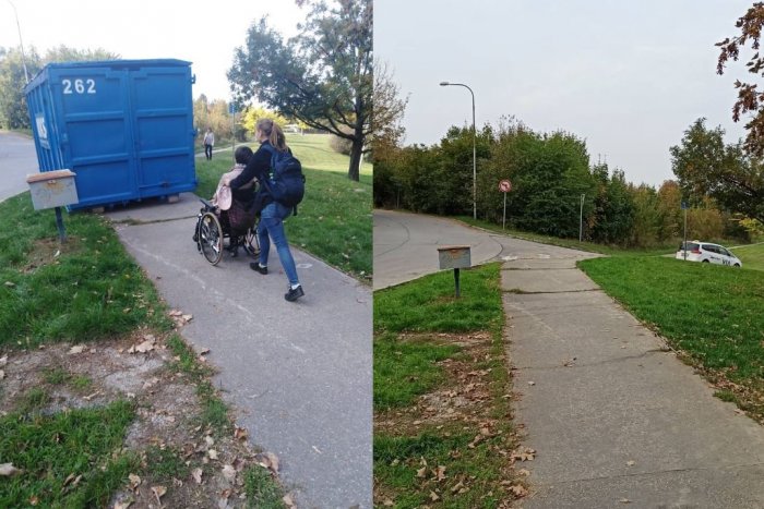 Ilustračný obrázok k článku Chodci nechápali: V Nitre im postavili veľkokapacitný KONTAJNER rovno do cesty