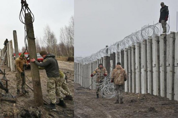 Ilustračný obrázok k článku Ukrajina OPEVŇUJE hranicu s Bieloruskom: Stavia vysoký betónový múr