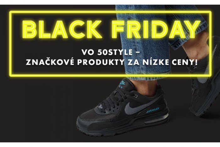 Ilustračný obrázok k článku Black Friday vo 50 style – značkové produkty v nízkych cenách!