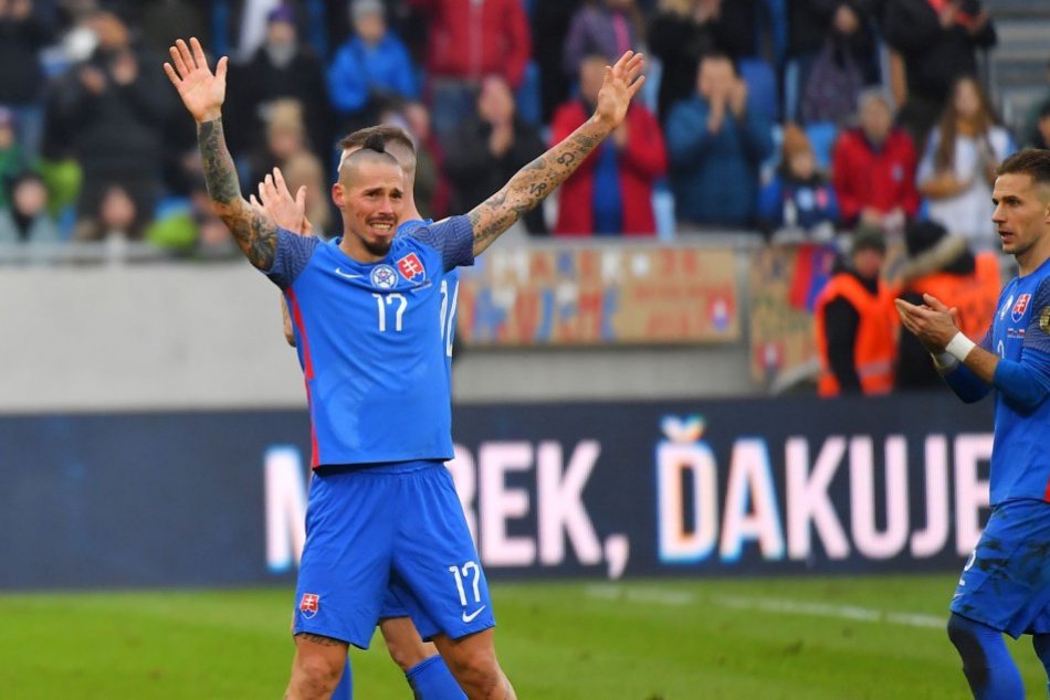 Ilustračný obrázok k článku Je KONIEC! Hamšíka pri rozlúčke premohli emócie a plač: Za Slovensko už nikdy nenastúpi! FOTO