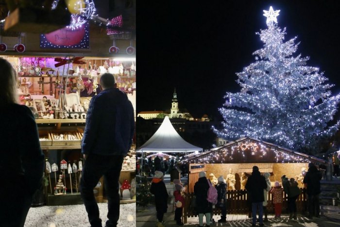 Ilustračný obrázok k článku Čarovná atmosféra v centre Nitry: Vianočné mestečko ožíva hlavne po zotmení, FOTO