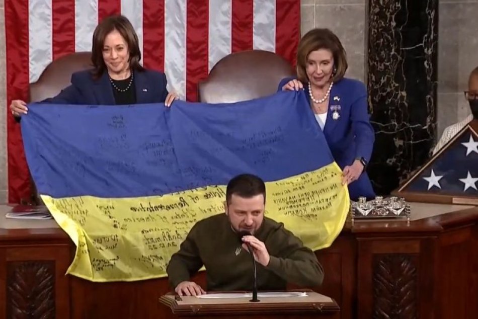 Ilustračný obrázok k článku EMOTÍVNE slová Zelenského v USA: Získal si srdcia Američanov a tí budú stáť pri Ukrajine
