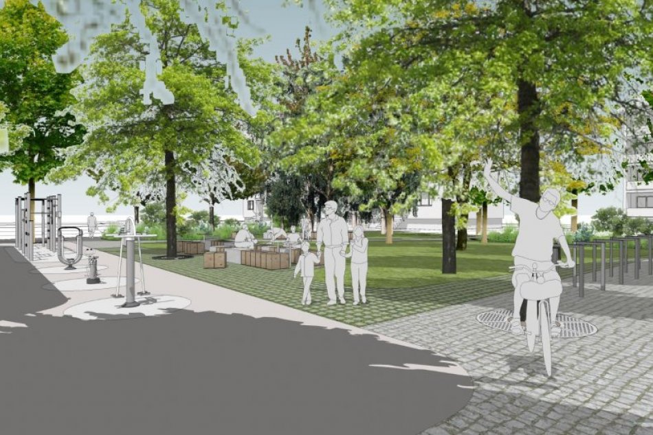 Ilustračný obrázok k článku Moderné ihriská aj vynovené vnútrobloky: Trnava pokračuje v obnove verejného priestoru
