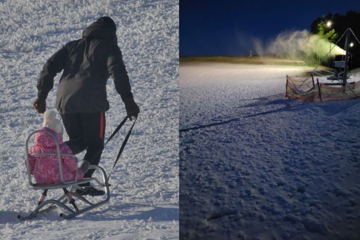 Ilustračný obrázok k článku Super správy pre lyžiarov aj sánkarov: Zasnežili najjužnejšiu ZJAZDOVKU na Slovensku