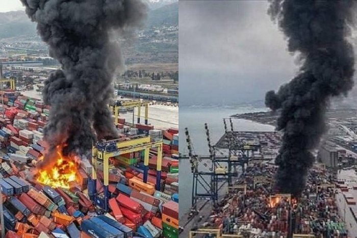 Ilustračný obrázok k článku VIDEO: Po zemetrasení v Turecku ďalšia POHROMA! Vypukol požiar v prístave!
