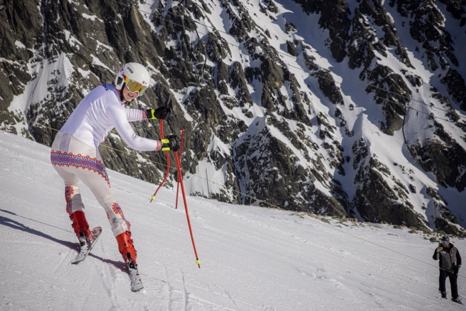 Ilustračný obrázok k článku Najrýchlejší lyžiari v Tatrách: Michal útočil na prekonanie rekordu, no ten odolal, FOTO