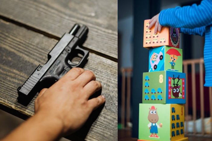 Ilustračný obrázok k článku ZLYHANIE policajta v materskej škole: Pred deťmi mu VYSTRELILA služobná zbraň!