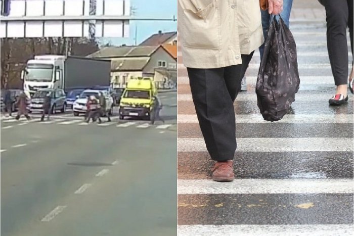 Ilustračný obrázok k článku Šokujúce VIDEO: Pred húkajúcu SANITKU kráčali chodci, no záver vyhrotila poriadna BIZARNOSŤ!