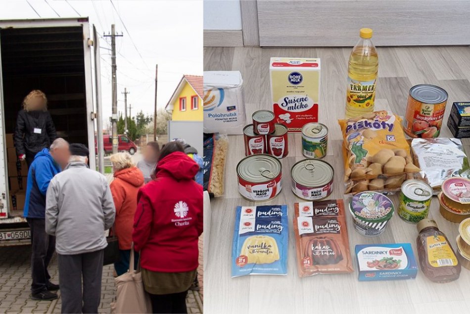 Ilustračný obrázok k článku Cestoviny či med: Nitrianska charita začala s rozvozom balíkov potravinovej pomoci