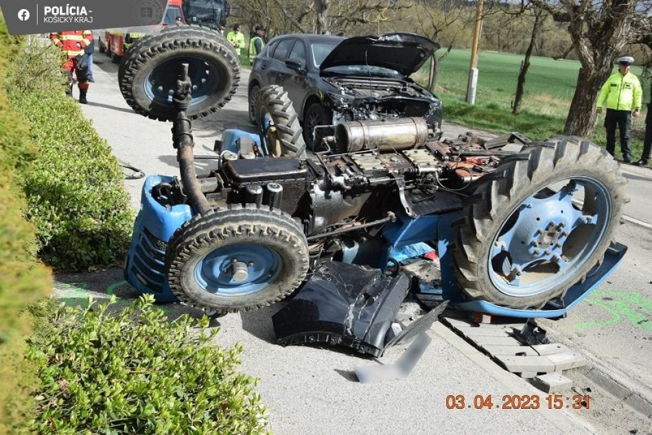 Ilustračný obrázok k článku TRAGICKÝ náraz do traktora, ktorý prevrátilo a odtrhlo mu koleso: Mladý traktorista zahynul