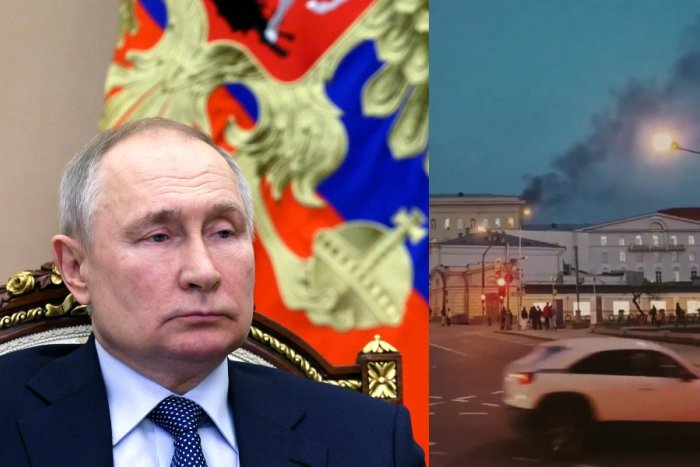 Ilustračný obrázok k článku V Moskve sa rozhorel požiar: Plamene zachvátili budovu ministerstva obrany, VIDEO