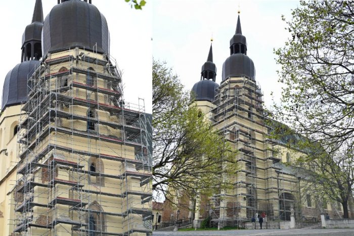 Ilustračný obrázok k článku Začala sa obnova veží baziliky: Vrátia im podobu z obdobia gotiky, FOTO