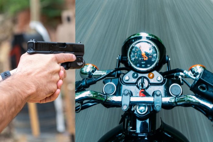 Ilustračný obrázok k článku Šialená NAHÁŇAČKA motorkára s policajtmi: Padli aj varovné VÝSTRELY!