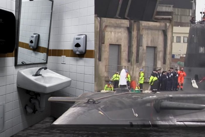 Ilustračný obrázok k článku Poriadny PREŠĽAP! V krčme na toalete našli DOKUMENTY o novej jadrovej ponorke