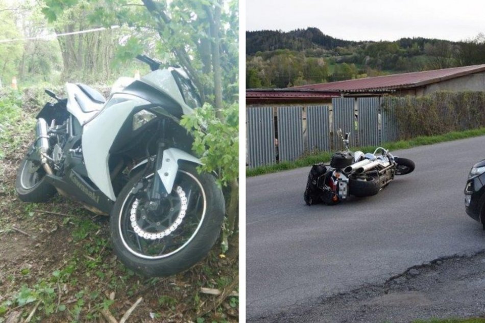 Ilustračný obrázok k článku Krajskí policajti VARUJÚ: Na cestách pribúdajú nehody motocyklistov, FOTO