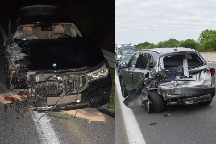 Ilustračný obrázok k článku Trnavská diaľničná polícia sa nezastavila: Za päť dní sa zrazilo až ŠTRNÁSŤ áut!