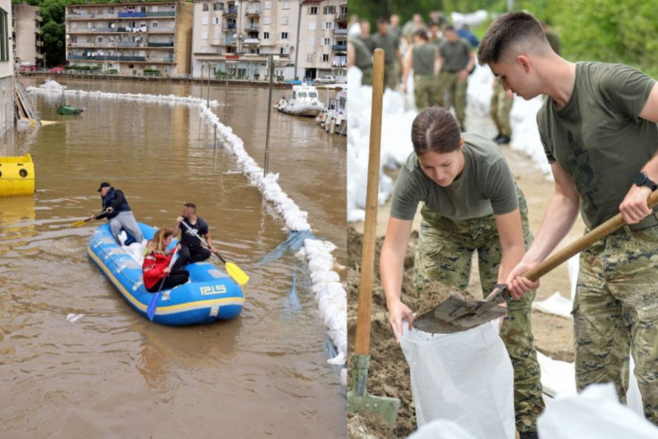 Ilustračný obrázok k článku Časť Chorvátska je pod VODOU! Na pomoc pri povodniach museli povolať aj ARMÁDU!