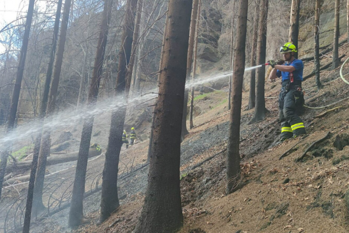 Ilustračný obrázok k článku Hasiči vyhlásili tretí stupeň poplachu: V Česku vypukol požiar, zrejme od pyrotechniky