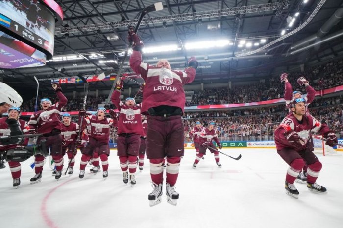 Ilustračný obrázok k článku Hokejový ZÁZRAK na šampionáte: Lotyši budú hrať PRVÝ raz v histórii o medaily!