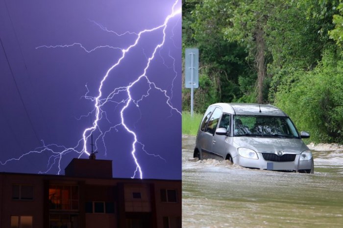 Ilustračný obrázok k článku Rozlúčte sa s príjemným počasím: Na Slovensko opäť udrú BÚRKY, hrozia aj ZÁPLAVY