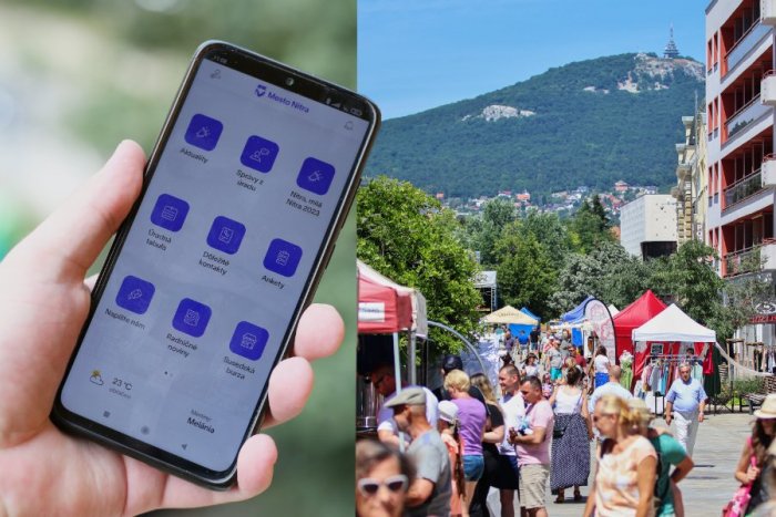 Ilustračný obrázok k článku Nitra spustila NOVÚ mobilnú aplikáciu: Nájdeme v nej aj PROGRAM mestských slávností