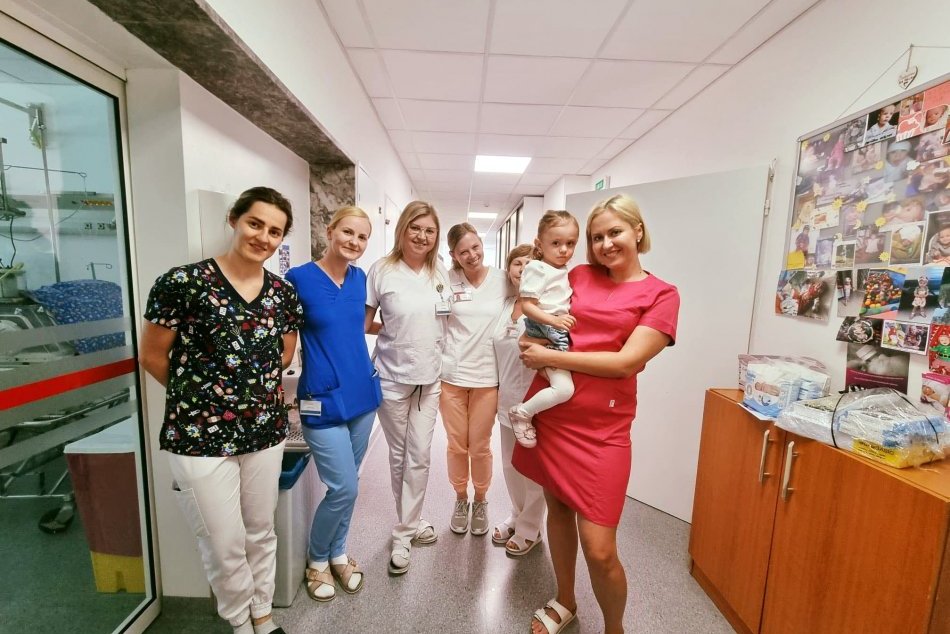 Ilustračný obrázok k článku Krásny prejav VĎAKY od Stelky a jej rodičov: Po rokoch sa vrátili do nemocnice a... FOTO