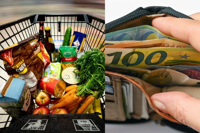 Ilustračný obrázok k článku Nákupy prevetrajú peňaženky Slovákov: Viac ako ŠTVRTINU výplaty minieme na potraviny