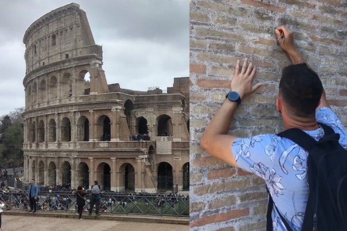 Ilustračný obrázok k článku Turista POŠKODIL Koloseum: Bráni sa, že nevedel, aké je staré