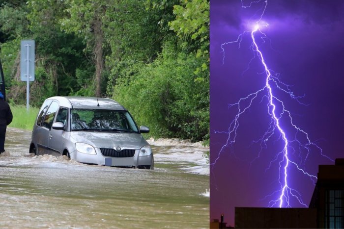 Ilustračný obrázok k článku Meteorológovia ZVÝŠILI stupeň výstrah pred búrkami: Hrozia aj POVODNE