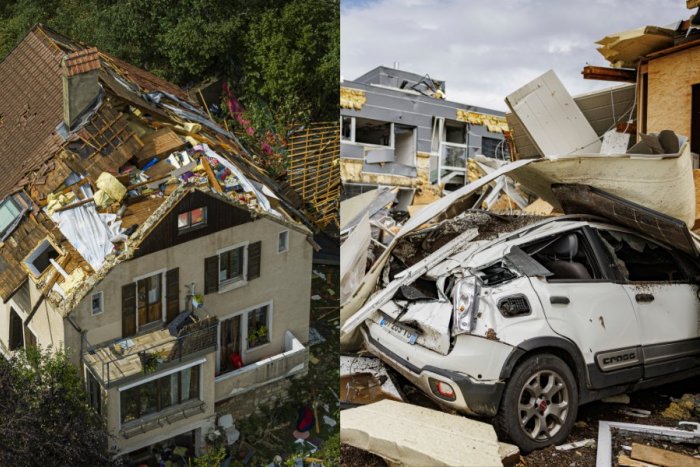 Ilustračný obrázok k článku Švajčiarsko pravdepodobne zasiahlo TORNÁDO: Hlásia obeť a obrovské škody, FOTO
