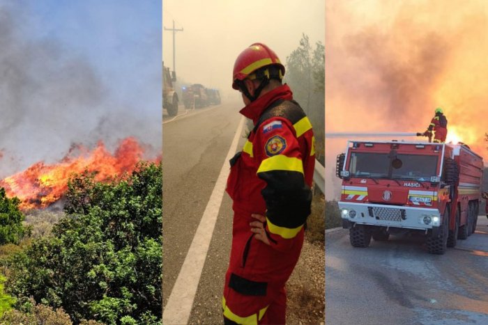 Ilustračný obrázok k článku SVET O SLOVENSKU: Peklo na Rodose, slovenskí hasiči už museli UTEKAŤ pred ohňom