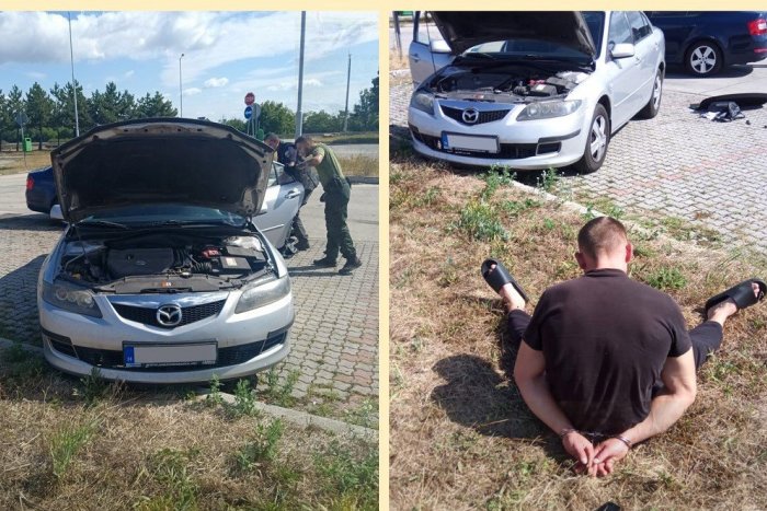 Ilustračný obrázok k článku ROZRUCH na hraničnom priechode: Ukrajinec v ukradnutom aute schovával zbraň!