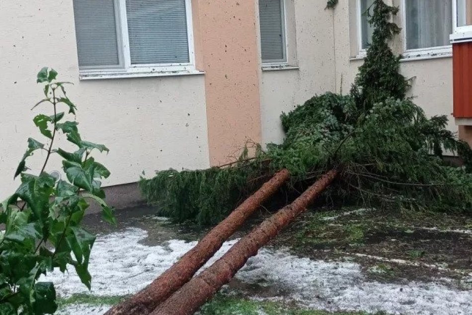 Ilustračný obrázok k článku VYČÍŇANIE búrok na západe Slovenska: Vietor VYVRACAL stromy, SPÚŠŤ narobila aj voda, FOTO
