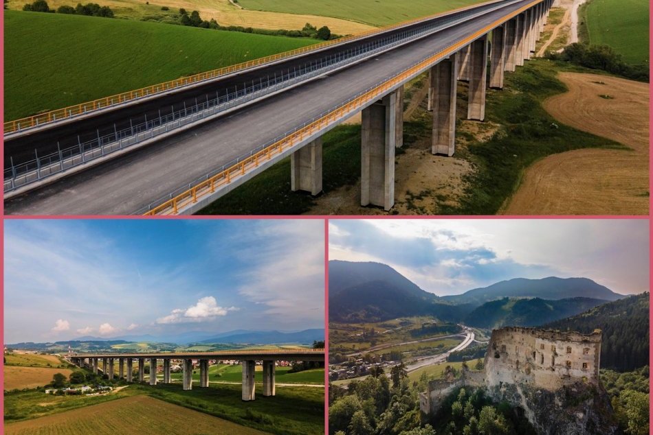 Ilustračný obrázok k článku Šoféri, TEŠTE sa: Už čoskoro vám nový úsek diaľnice ušetrí 16 minút! FOTO