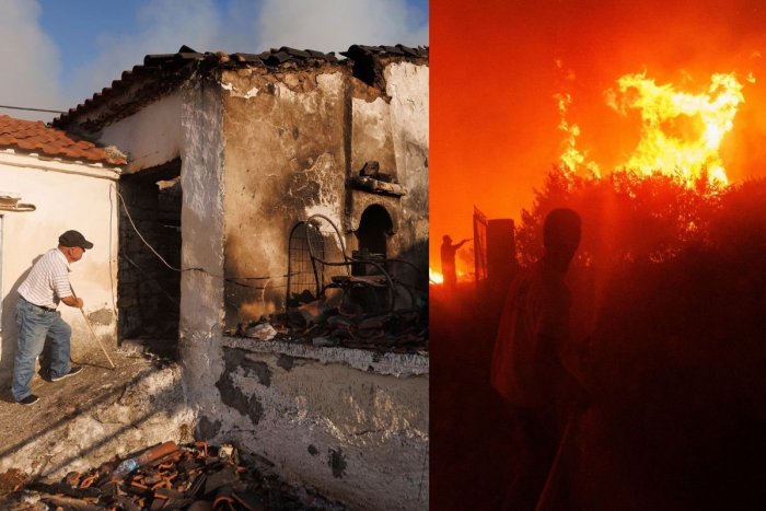 Ilustračný obrázok k článku Situácia je opäť KRITICKÁ: Grécko bojuje s ďalšími lesnými požiarmi, FOTO