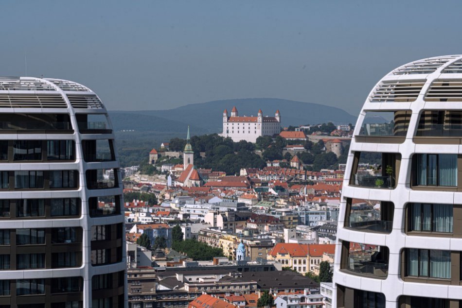 Ilustračný obrázok k článku VÝHĽAD zo štvrtej veže Sky Parku je ÚCHVATNÝ: Pozrite sa na Bratislavu z výšky, FOTO