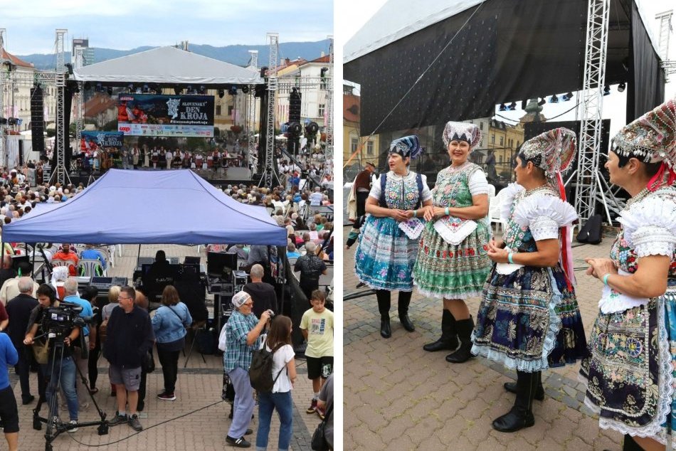 Ilustračný obrázok k článku Stovky FOLKLORISTOV a námestie plné KROJOV: Bystrica ožila tradíciami, FOTO