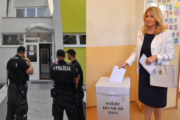 Ilustračný obrázok k článku POPLACH pri hlasovaní prezidentky a polícia v akcii: Čaputová odvolila s veľkým ONESKORENÍM