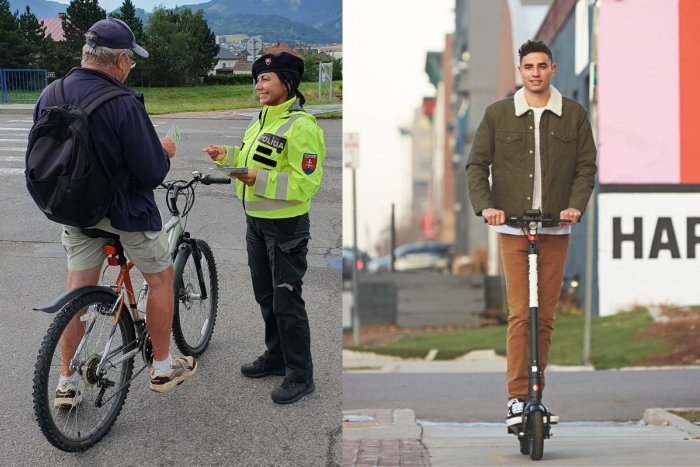 Ilustračný obrázok k článku Cyklisti a kolobežkári, dajte si POZOR! Policajti vám môžu dať až 650-eurovú POKUTU