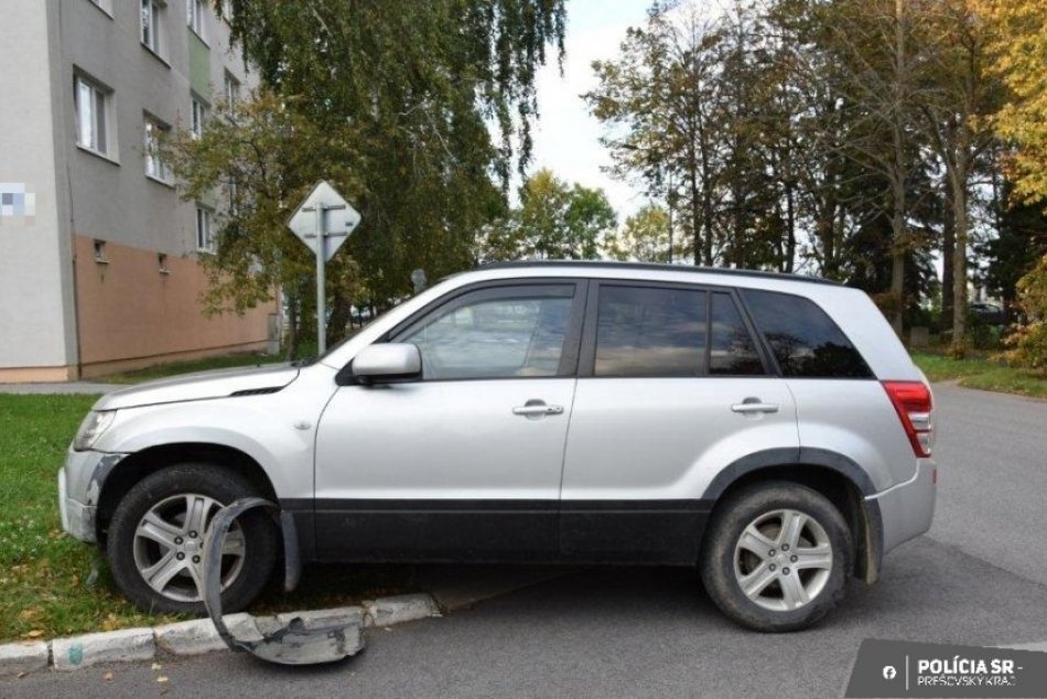 Ilustračný obrázok k článku Po Poprade jazdil opitý muž: Narazil do zaparkovaného auta a pokračoval ďalej!