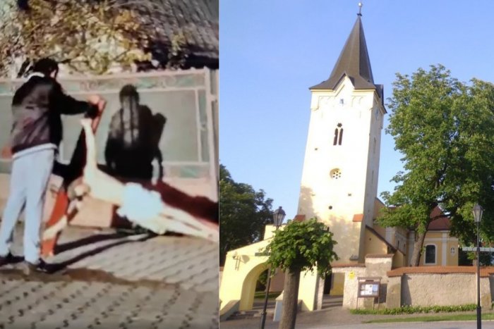 Ilustračný obrázok k článku Muž z kostola vo Veľkom Šariši ukradol drevený kríž: Ťahal ho mestom, vzniklo aj VIDEO