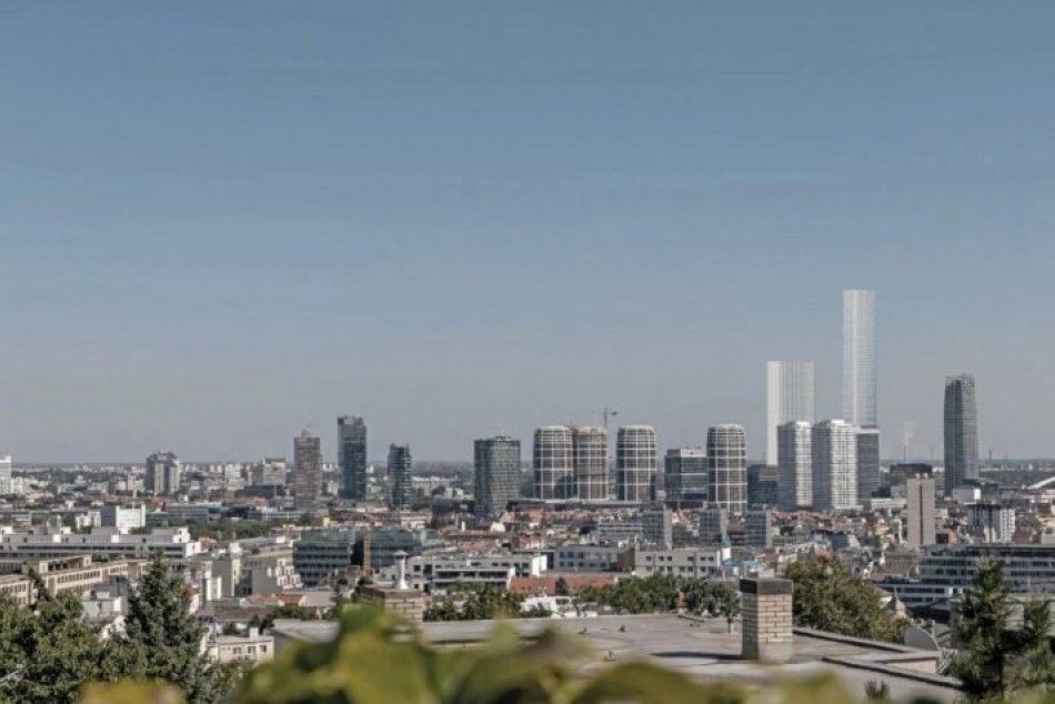 Ilustračný obrázok k článku FOTO: V Bratislave plánujú ďalšie DVA mrakodrapy: Jeden z nich by bol druhým najvyšším v EÚ!