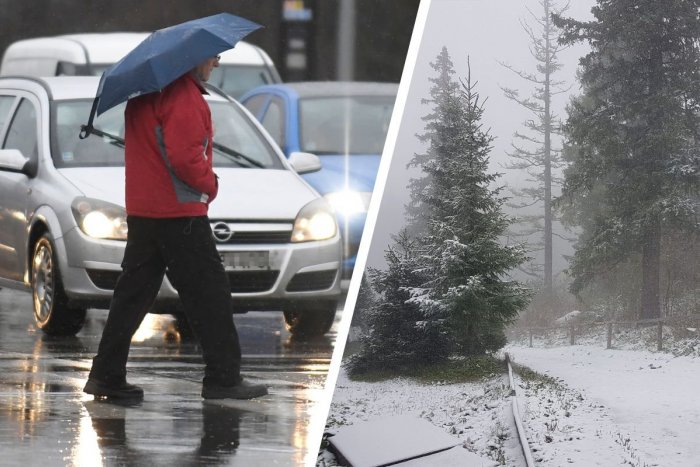 Ilustračný obrázok k článku Vyťahujte DÁŽDNIKY! Na Slovensko sa ženie ďalší dážď, niekde môže aj SNEŽIŤ
