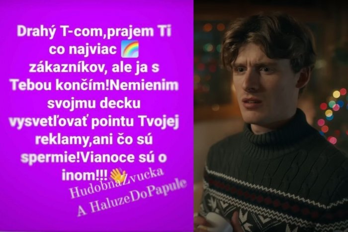 Ilustračný obrázok k článku Slováci sú ZHNUSENÍ z vianočnej reklamy Telekomu: Prečo hovorí o spermiách a homosexualite?!