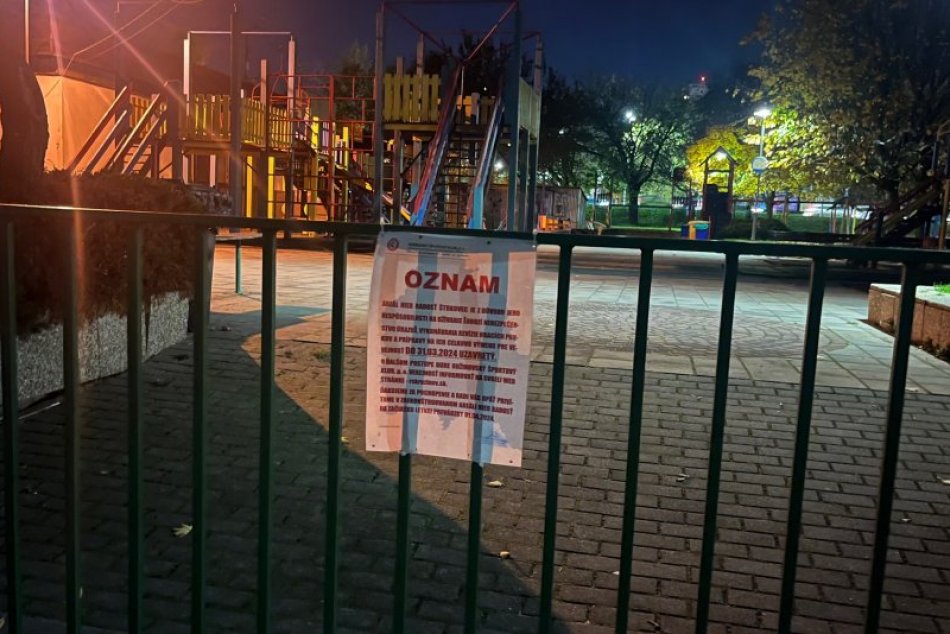 Ilustračný obrázok k článku Obľúbené detské ihrisko pri Štrkovci ZATVORILI: Hrozí tam NEBEZPEČENSTVO úrazov!