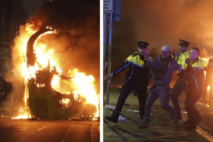 Ilustračný obrázok k článku Ulice Dublinu sa zmenili na ohnivé PEKLO: Po útoku nožom tam vypukla vlna násilia