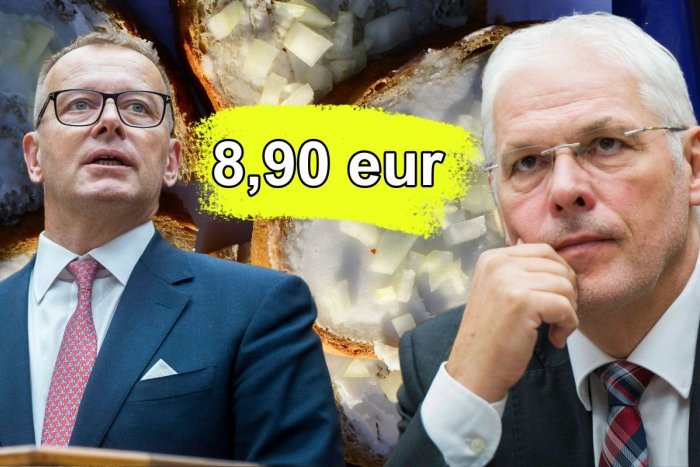 Ilustračný obrázok k článku Politici naleteli na SATIRICKÝ obrázok: Chlieb s cibuľou za 8,90 eur? CHRAPÚNSTVO!